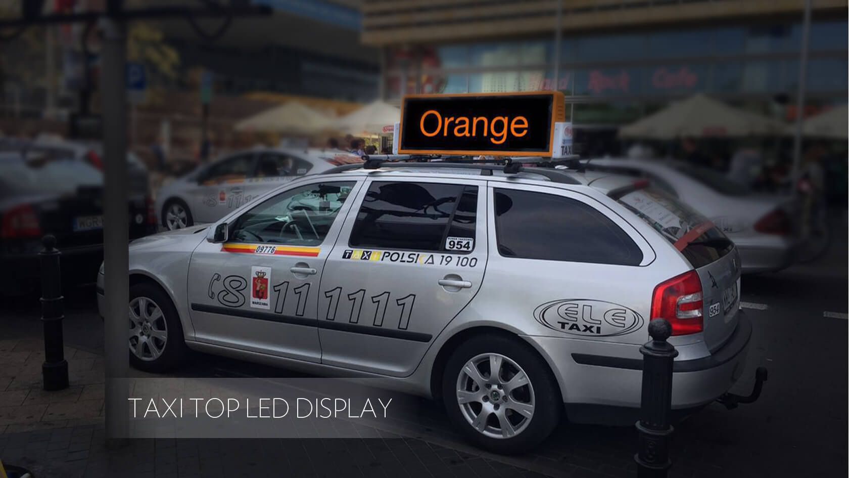 NSELED Taxi LED display