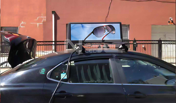 Taxi Top LED Display in Mexico