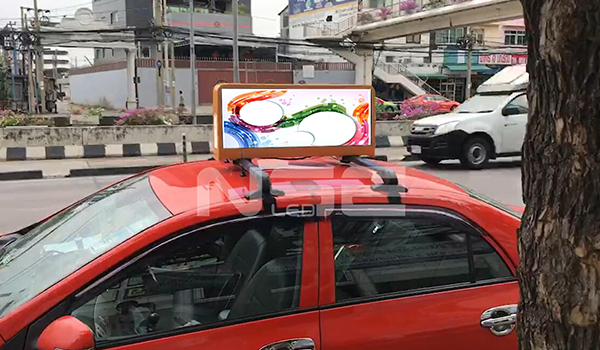 LED Taxi Sign in Thailand