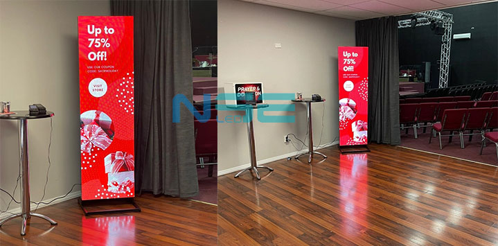 NSE newest all-in-one Smart LED Poster for Advertising