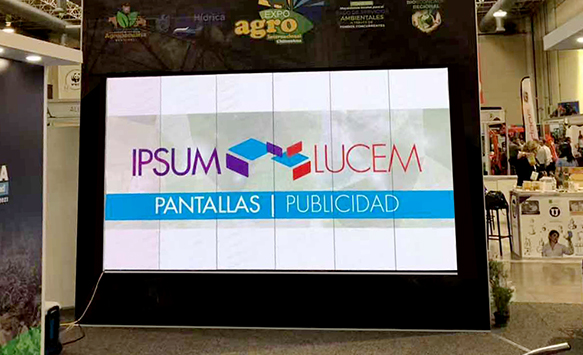 Digital LED Poster in Mexico shopping Mall