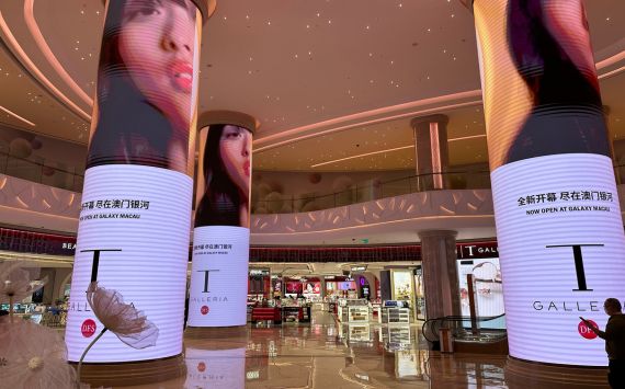 Column LED Display for Shopping mall