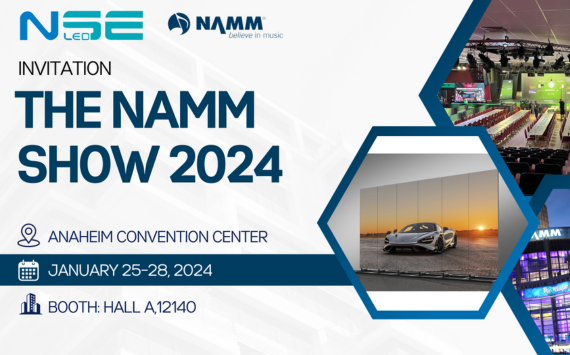 NSELED invites you to The namm show 2024