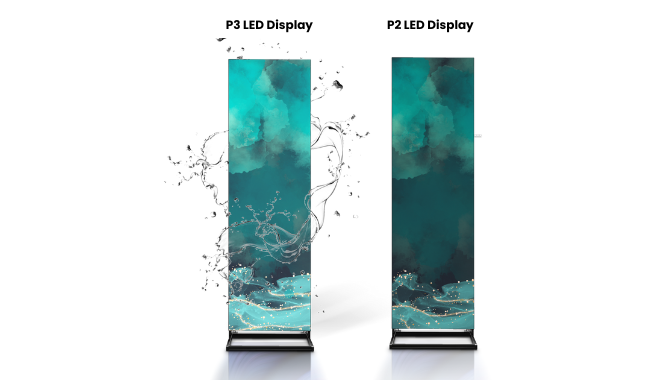 What Is The Distinction Between A P2 And A P3 LED Screen?