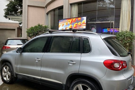 Ultra-slim Taxi Top LED Display Leads The New Trend!