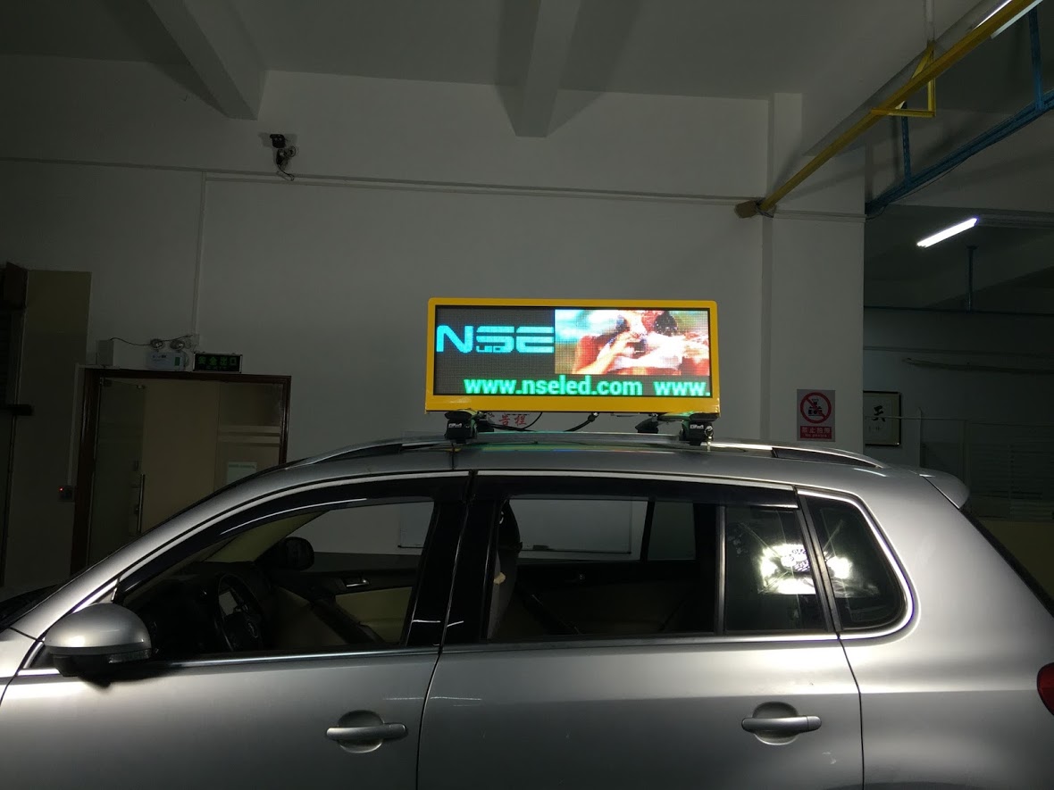 Taxi LED display