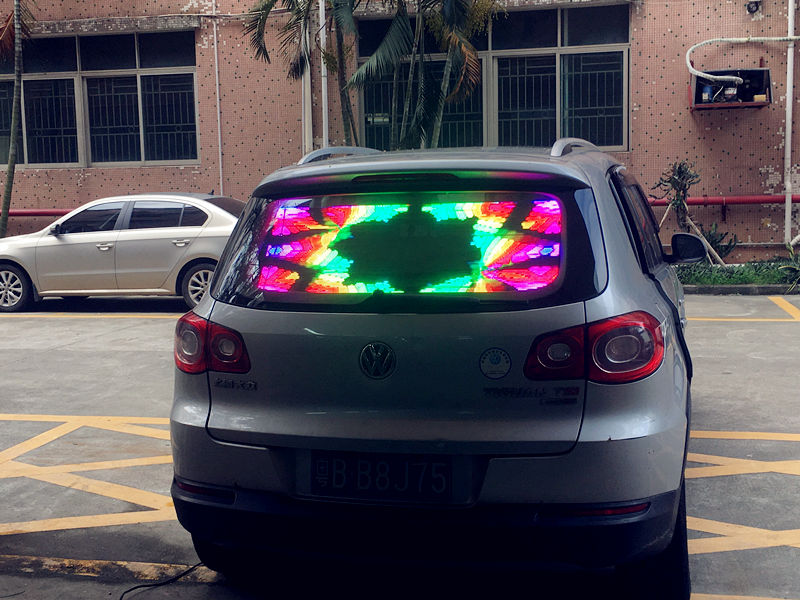 Car led display