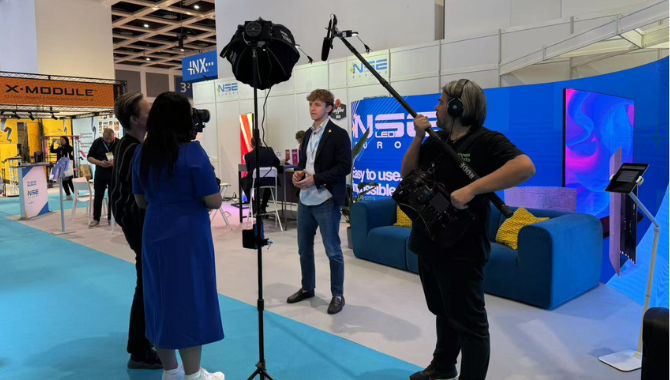 NSELED at FESPA 2025 Booth