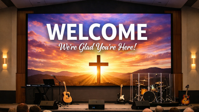 Common layouts used in church projects.