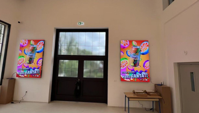 Croatia Indoor P2.5 Wall-Mounted LED Display (2 Units)