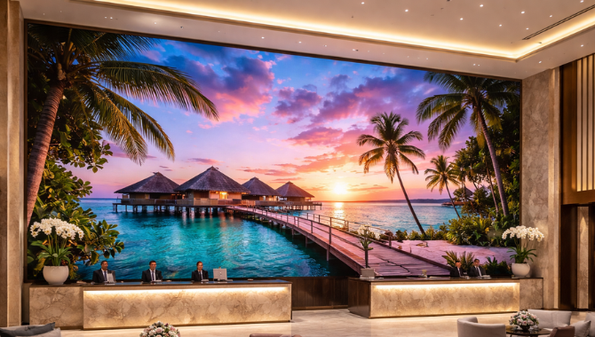 Hotel Feature Wall Solution
