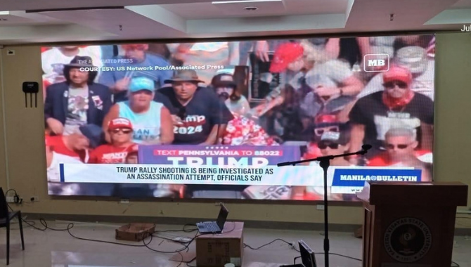 Philippines Indoor P3.91 Wall-Mounted LED Display