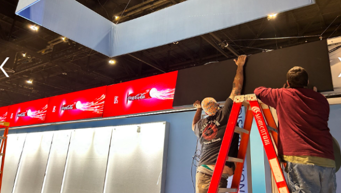 USA Indoor Wall-Mounted LED Display