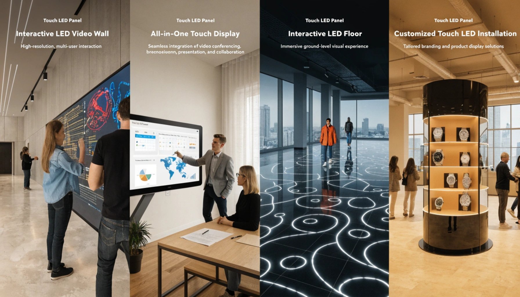 Touch LED Panels: A Complete Guide for Interactive Displays