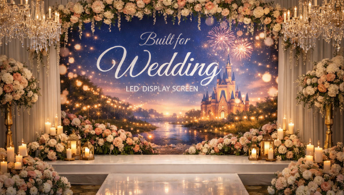 Built for Wedding LED Solution