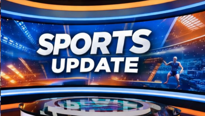 TV Station Sports Update LED Display