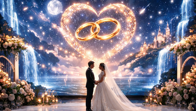 Wedding creative led display
