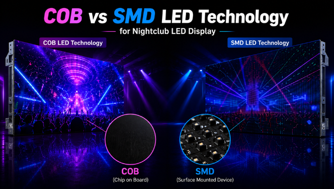 COB vs SMD LED Technology
