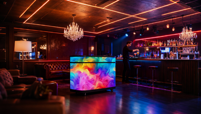 DJ Booth LED Displays