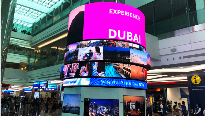 Dubai Shopping Mall LED Display