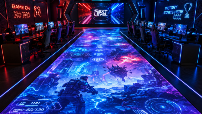 Gaming Floor LED Screen