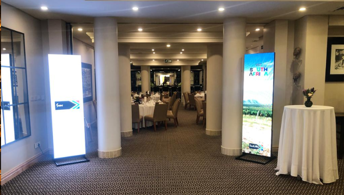 P3 LED Poster for Resturant in uk