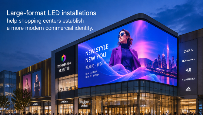 Real Commercial Value of Shopping Mall LED Displays