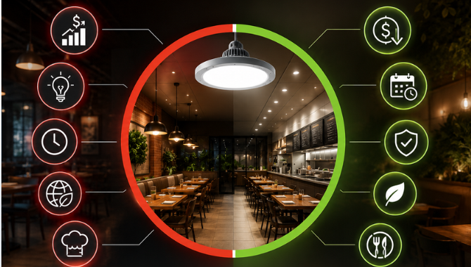 Restaurant Industry Challenges Driving LED Adoption