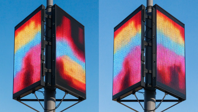 Single-Sided vs Double-Sided Pole LED