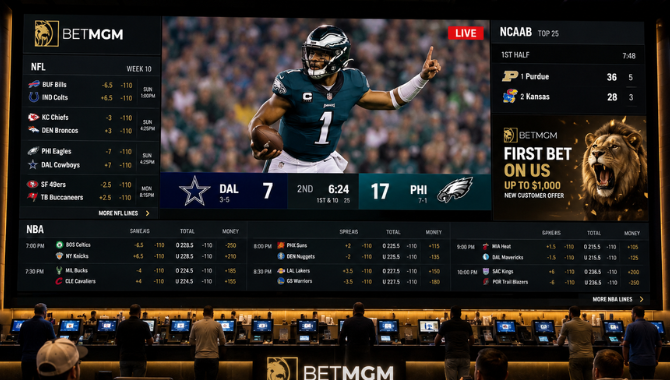 Sportsbook LED Video Wall