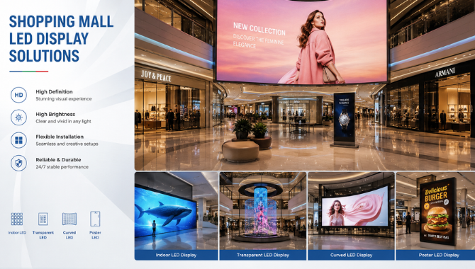 Why Choose NSE Shopping Mall LED Display Solutions