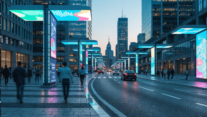 Why Street Light Pole LED Displays Are Becoming Essential