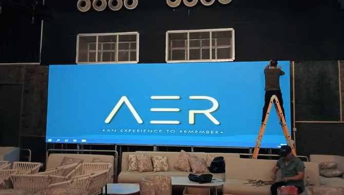Indoor LED Display Project for Corporate Event Venue in Dubai