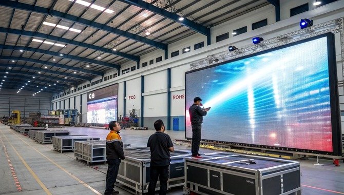 How to Design an IoT-Ready LED Wall Project? - IoT LED Wall product scene
